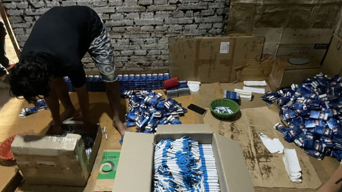 Bea Cukai gempur rokok ilegal