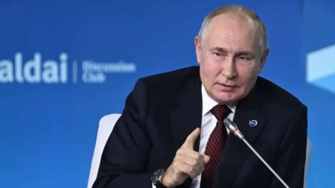 Presiden Rusia Vladimir Putin.