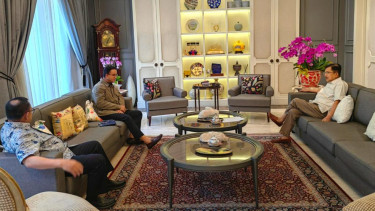 Anies Temui Jusuf Kalla di Rumahnya Didampingi Sudirman Said