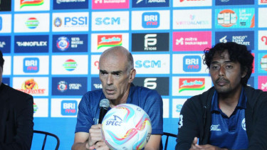 Pelatih Arema FC Fernando Valente