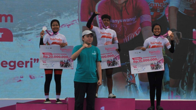 Pemenang Tour of Kemala Race 128 km