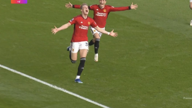 Scott McTominay jadi pahlawan kemenangan MU atas Brentford