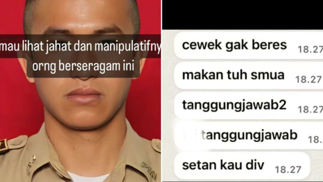 Wanita Ini Dihina Pria Berseragam Saat Minta Tanggung Jawab Soal Anak