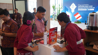 Kesiapan Telkomsel dalam Konferensi Tingkat Tinggi atau KTT AIS Forum 2023.