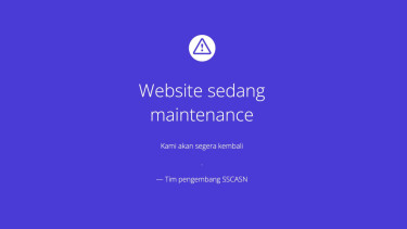 Website sscasn.bkn.go.id tidak bisa diakses