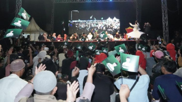 Sahabat Ganjar menggelar Selawat Kebangsaan spesial di Pemalang, Jawa Tengah.