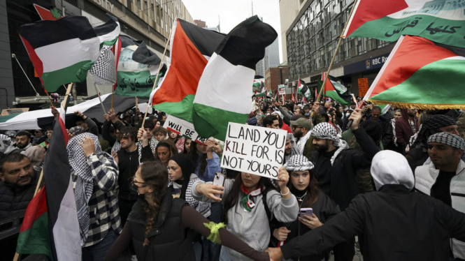 Diserang Israel, Warga Dunia Serukan Bebaskan Palestina