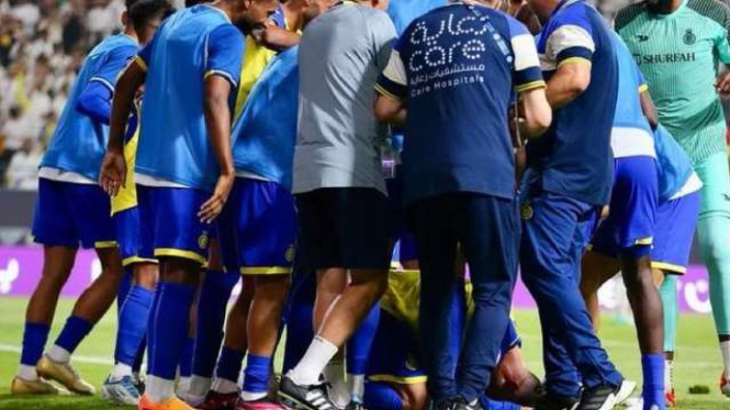 Selebrasi sujud syukur Cristiano Ronaldo