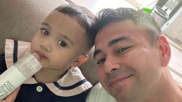 Rayyanza dan Raffi Ahmad