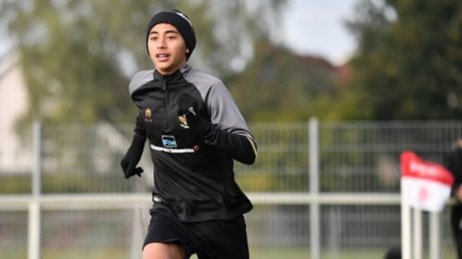Pemain Timnas Indonesia U-17 Welber Halim Jardim