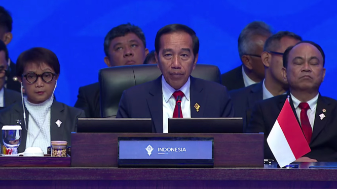 Presiden Jokowi membuka KTT Archipelagic and Island States Forum (AIS) 2023