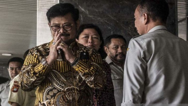 Eks Menteri Pertanian Syahrul Yasin Limpo alias SYL.