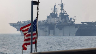 VIVA Militer: Kapal induk USS Gerald R. Ford militer Amerika Serikat