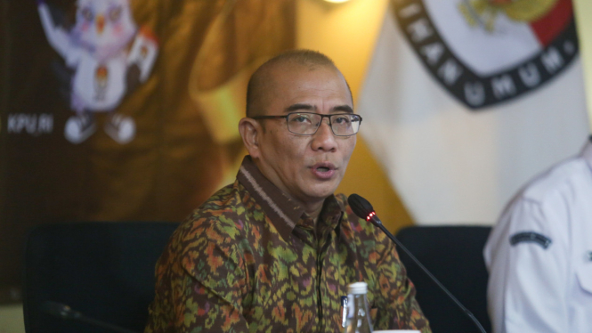 Ketua KPU RI Hasyim Asy'ari