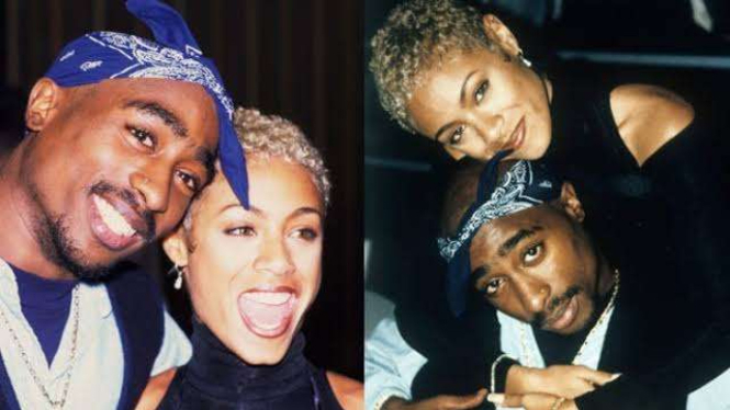 Jada Pinkett dan Tupac Shakur