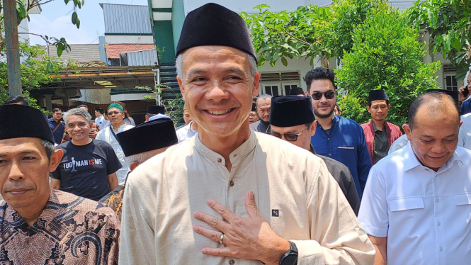 Ganjar Pranowo di Ponpes Al-Hikam, Malang Jawa Timur