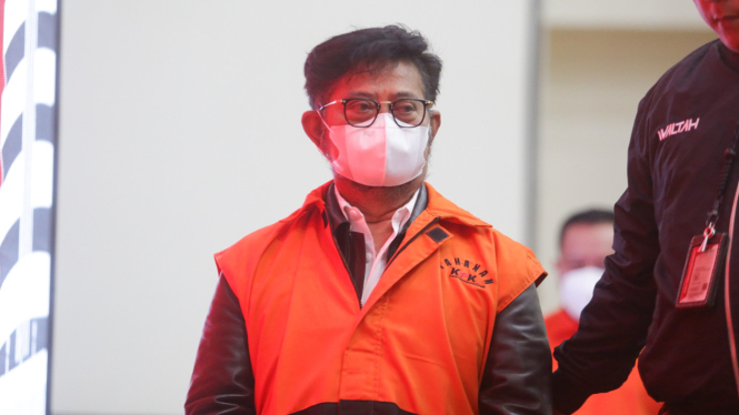 Tersangka Mantan Mentan Syahrul Yasin Limpo (SYL) 
