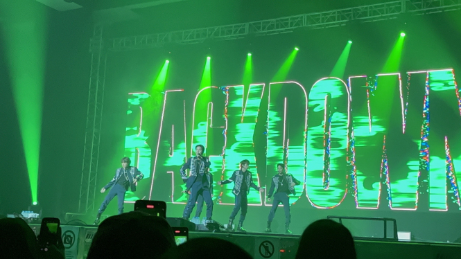P1HARMONY konser di Jakarta.