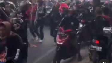 Massa PDIP di kerusuhan Muntilan Magelang, Jawa Tengah