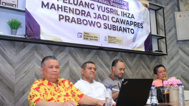 Diskusi Publik Soal Peluang Yusril Ihza Mahendra jadi Cawapres