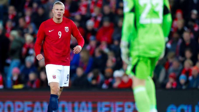 Striker Timnas Norwegia, Erling Haaland