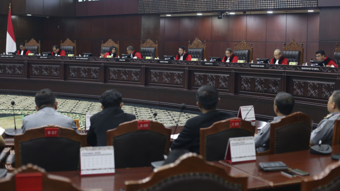 Sidang Putusan Batas Umur Capres dan Cawapres di Mahkamah Konstitusi