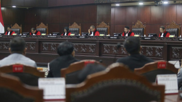 Sidang Putusan Batas Umur Capres dan Cawapres di Mahkamah Konstitusi