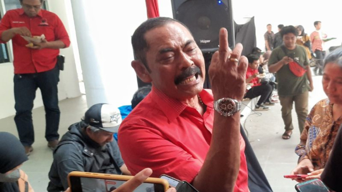 Ketua DPC PDIP Solo yang juga mantan Wali Kota Solo FX Hadi Rudyatmo.
