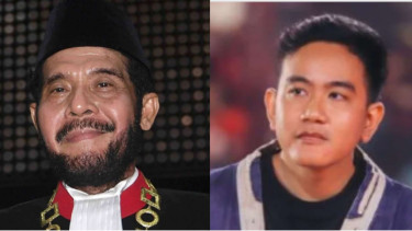 Ketua MK Anwar Usman dan Gibran Rakabuming Raka