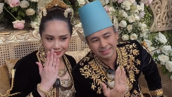 Nagita Slavina dan Raffi Ahmad.