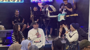 Persiapan jelang Skyland Fest 2023.
