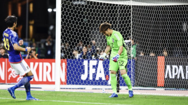 Keisuke Osako saat Jepang vs Kanada