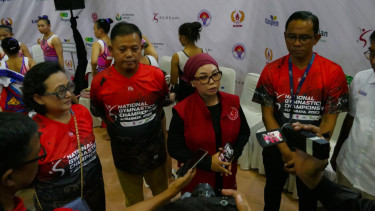 Kejurnas Gymnastics 2023 resmi digelar
