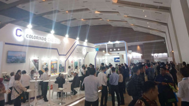 Pameran industri cat dan pelapis.