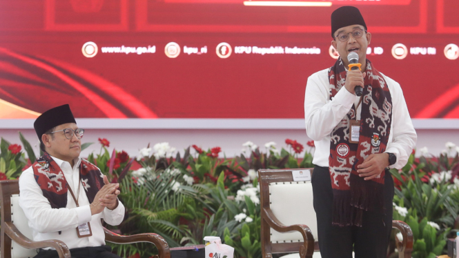 Anies Baswedan-Muhaimin Iskandar Daftar Capres-Cawapres