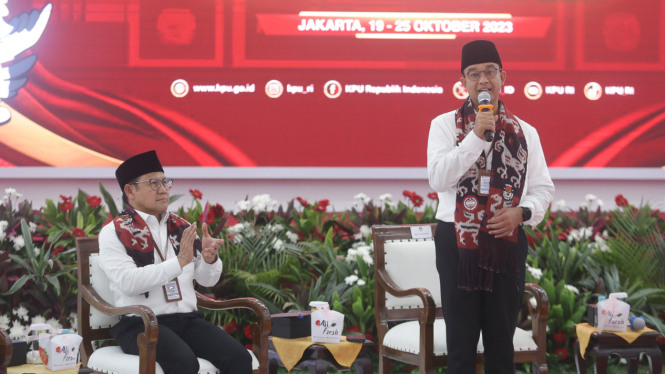 Anies Baswedan-Muhaimin Iskandar Daftar Capres-Cawapres