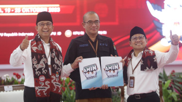 Anies Baswedan-Muhaimin Iskandar Daftar Capres-Cawapres