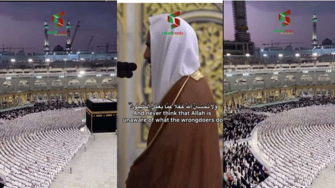Khatib Di Masjidil Haram Nangis Saat Doakan Palestina