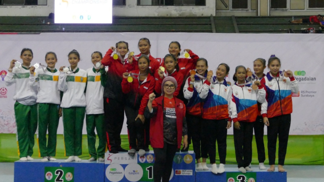 Kejurnas Gimnastik PB Persani