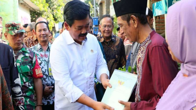 Menteri Agraria dan Tata Ruang/Kepala BPN, Hadi Tjahjanto