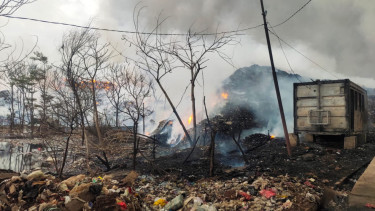 TPA Rawa Kucing Terbakar, Tanggerang