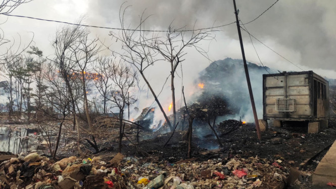 TPA Rawa Kucing Terbakar, Tanggerang