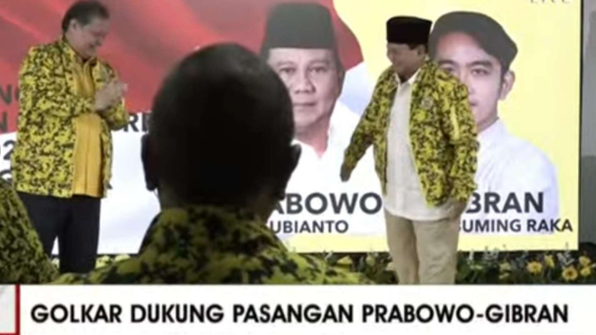 Rapimnas Golkar Dukung Prabowo-Gibran