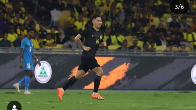 Striker Timnas Malaysia Sergio Aguero
