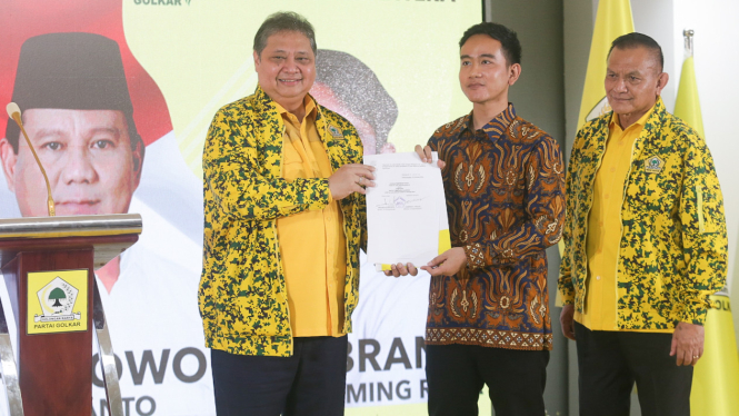 Golkar Dukung Gibran Rakabuming Raka Jadi Cawapres Prabowo
