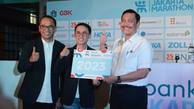Le Minerale jadi hydration partner Jakarta Marathon 2023