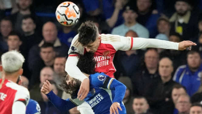 Chelsea Vs Arsenal dalam pertandingan Premier League 2023/2024