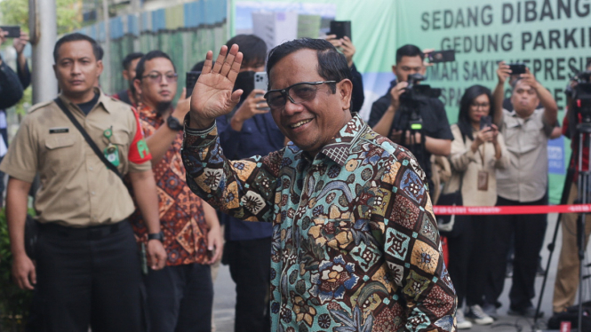 Cawapres nomor urut 3 Mahfud MD