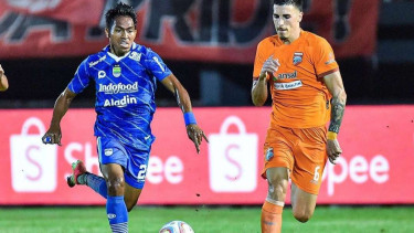 Duel Borneo FC Samarinda vs Persib Bandung