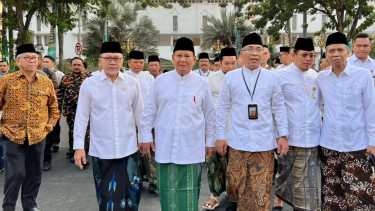 Zulhas bersama Prabowo dan Gus Yahya